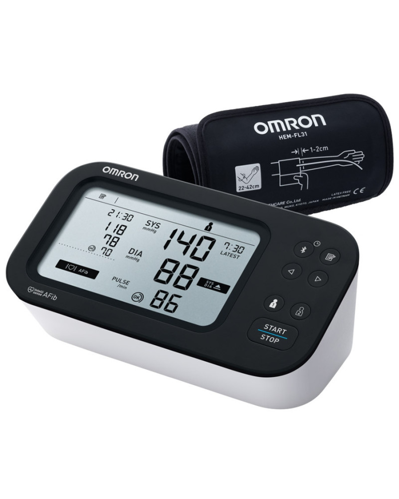 Tensiometre Omron M7 IT AFIB - Bluetooth 3 users 100 mesures FA