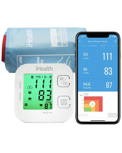 Tensiometre connecte iHealth Track - Bluetooth application iOS Android