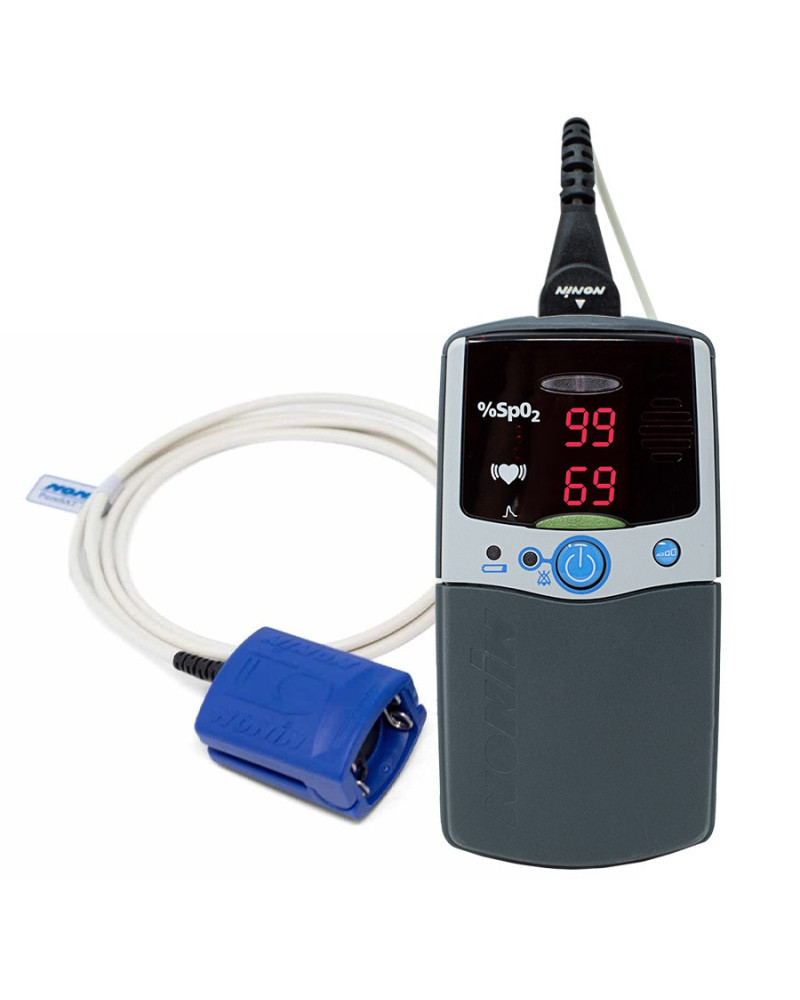 Oxymètre Nonin PalmSat 2500A Avec Alarme – 60h Pro | Socimed