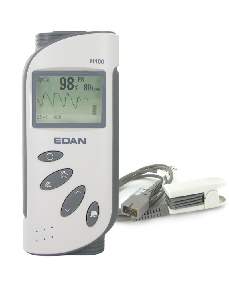 Oxymètre EDAN H100B LCD Adulte/Enfant/Né Hôpital | Socimed
