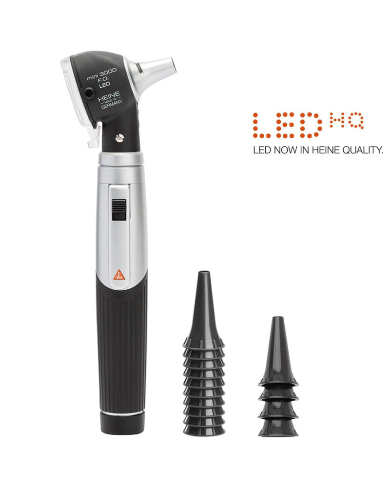 Otoscope Heine Mini 3000 FO LED – 2× Lumineux | Socimed