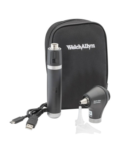 Otoscope MacroView LED Welch Allyn USB Étui Souple | Socimed
