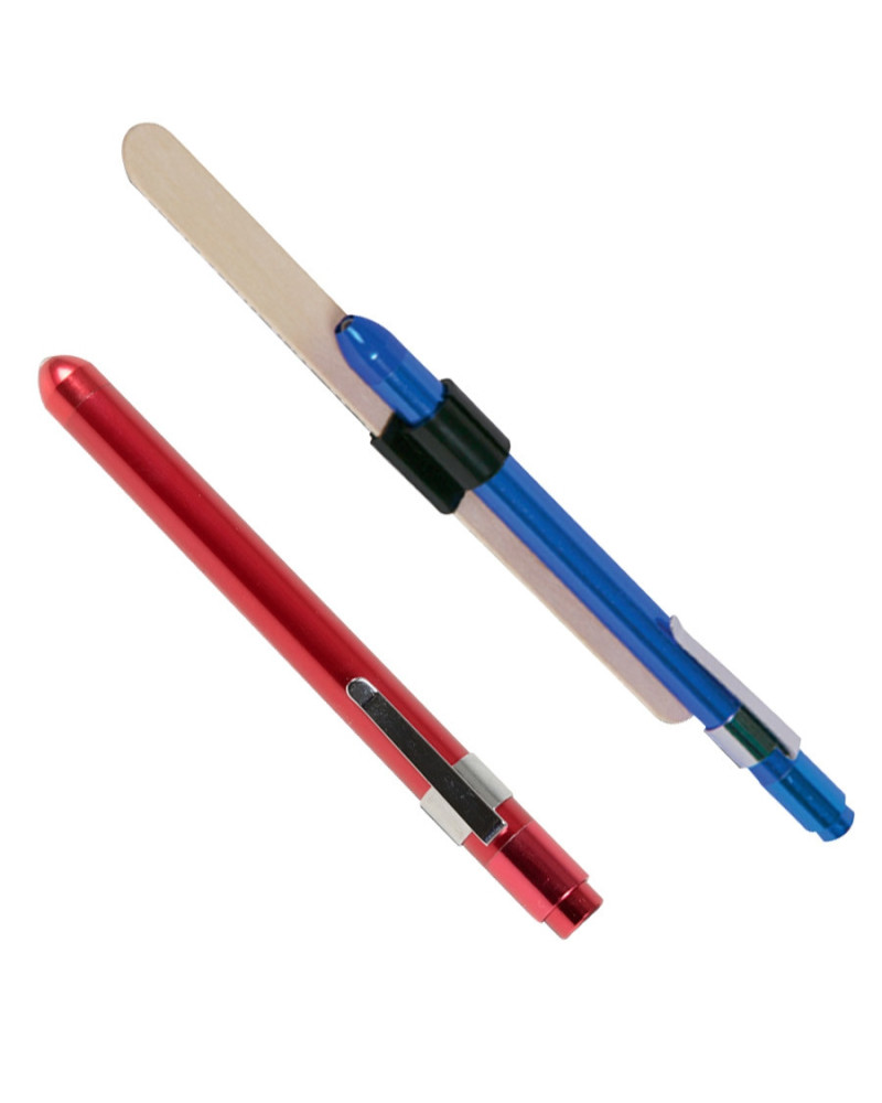 Lampe Stylo LED Delta + Porte Abaisse-Langue Pro | Socimed