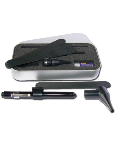 Lampe Stylo Otoscope LED Delta Kit Spéculums | Socimed