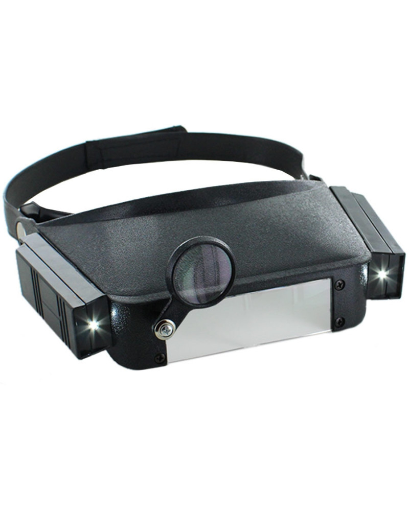 Lunettes Loupe Frontales Éclairage – 1,8x à 4,8x | Socimed
