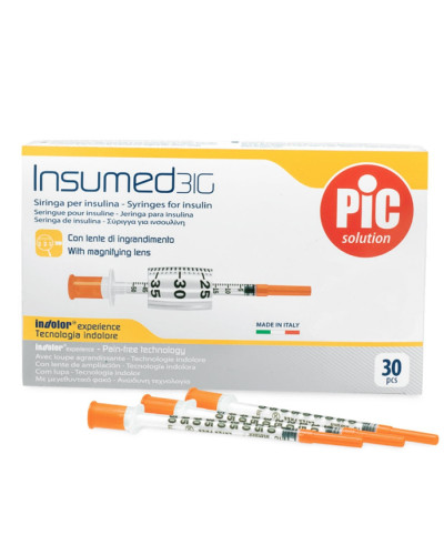 Seringue insuline montée Insumed PIC | Socimed