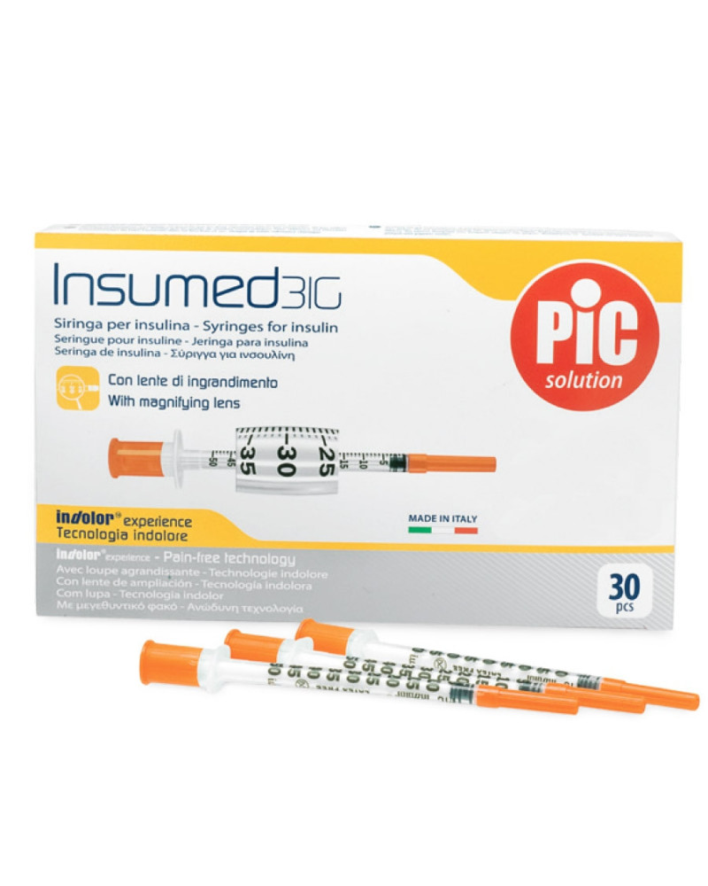 Seringue insuline montée Insumed PIC | Socimed