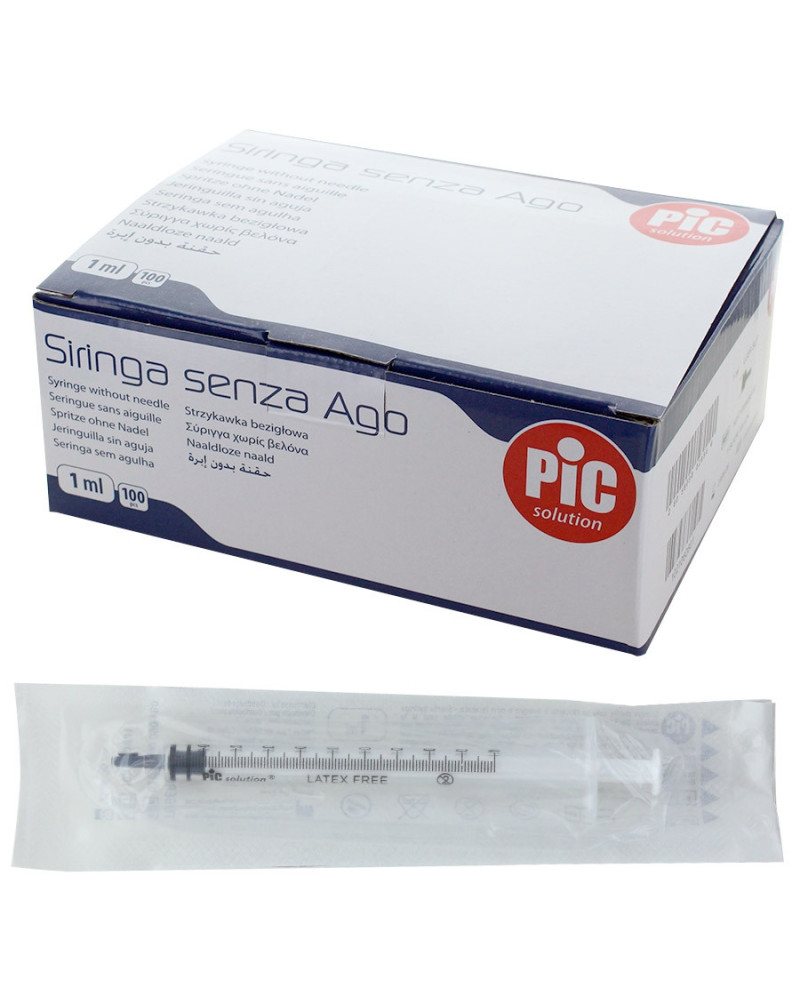 Seringue tuberculine non montée à faible espace mort 1mL | Socimed