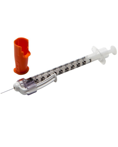 Seringue tuberculine montée 1 mL BD Safetyglide | Socimed