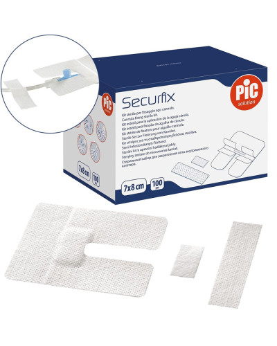 Kit stérile fixation cathéter Securfix Pic boîte 100 | Socimed