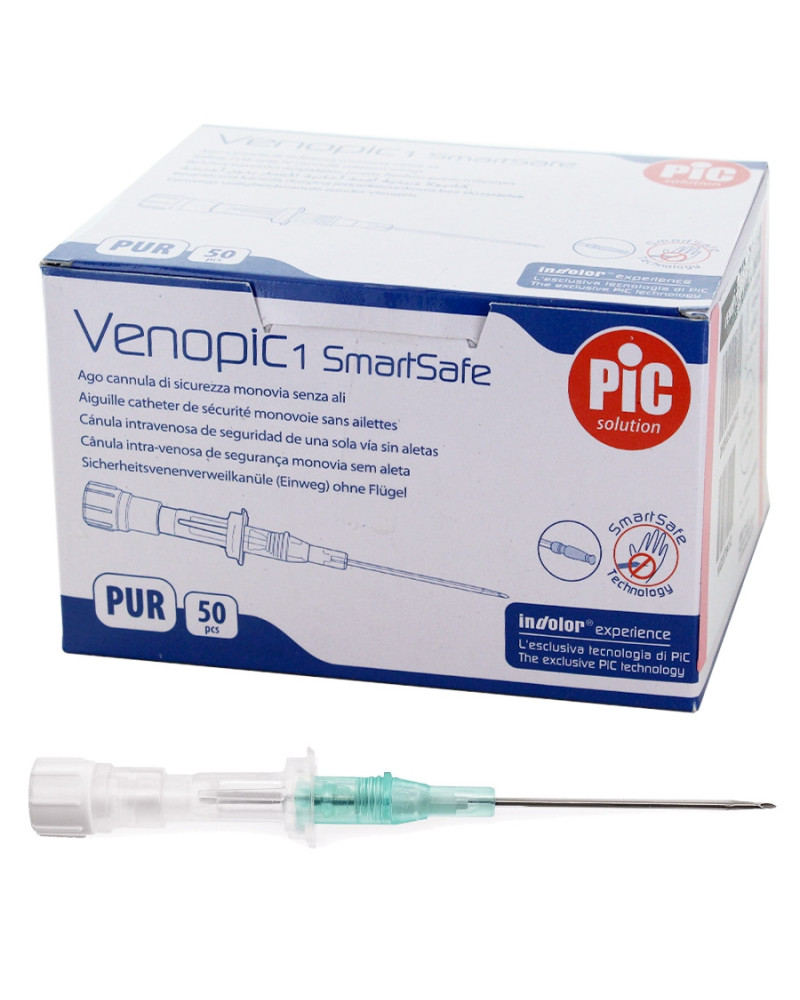 Cathéter intraveineux Venopic Smartsafe Pikdare | Socimed