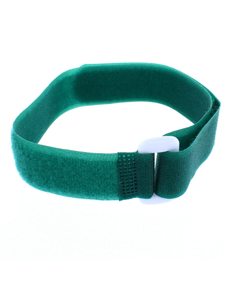 Garrot réutilisable bande auto-agrippante vert 45 cm | Socimed