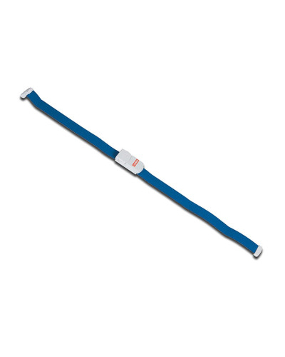 Garrot infirmier clip réutilisable bleu sans latex | Socimed
