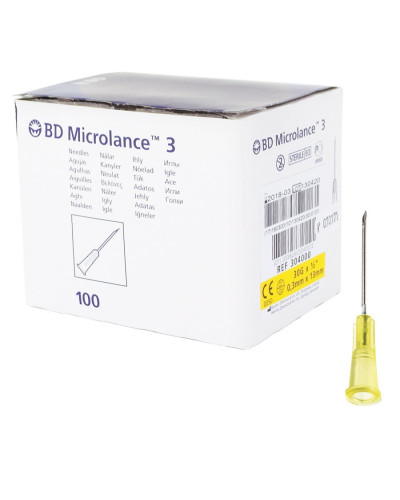 Aiguille de phlébologie BD Microlance 3 30G 13 mm | Socimed