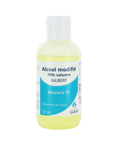 Alcool à 70% modifié Gilbert éthanol peau et plaies | Socimed