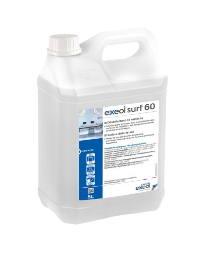 Désinfectant Exeol Surf 60 surfaces et équipements | Socimed
