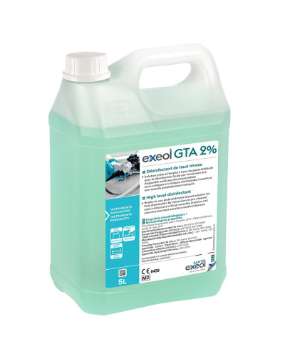 Désinfectant concentré Exeol GTA 2% | Socimed