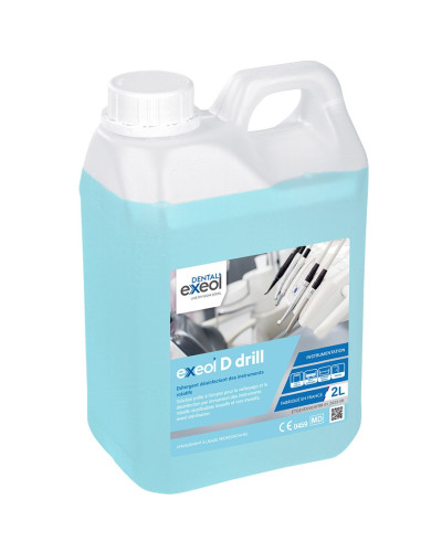 Exeol D Drill détergent désinfectant instruments rotatifs | Socimed