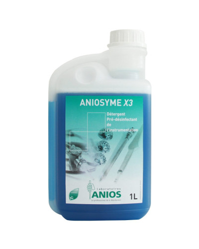 Détergent pré-désinfectant Aniosyme X3 enzymatique | Socimed