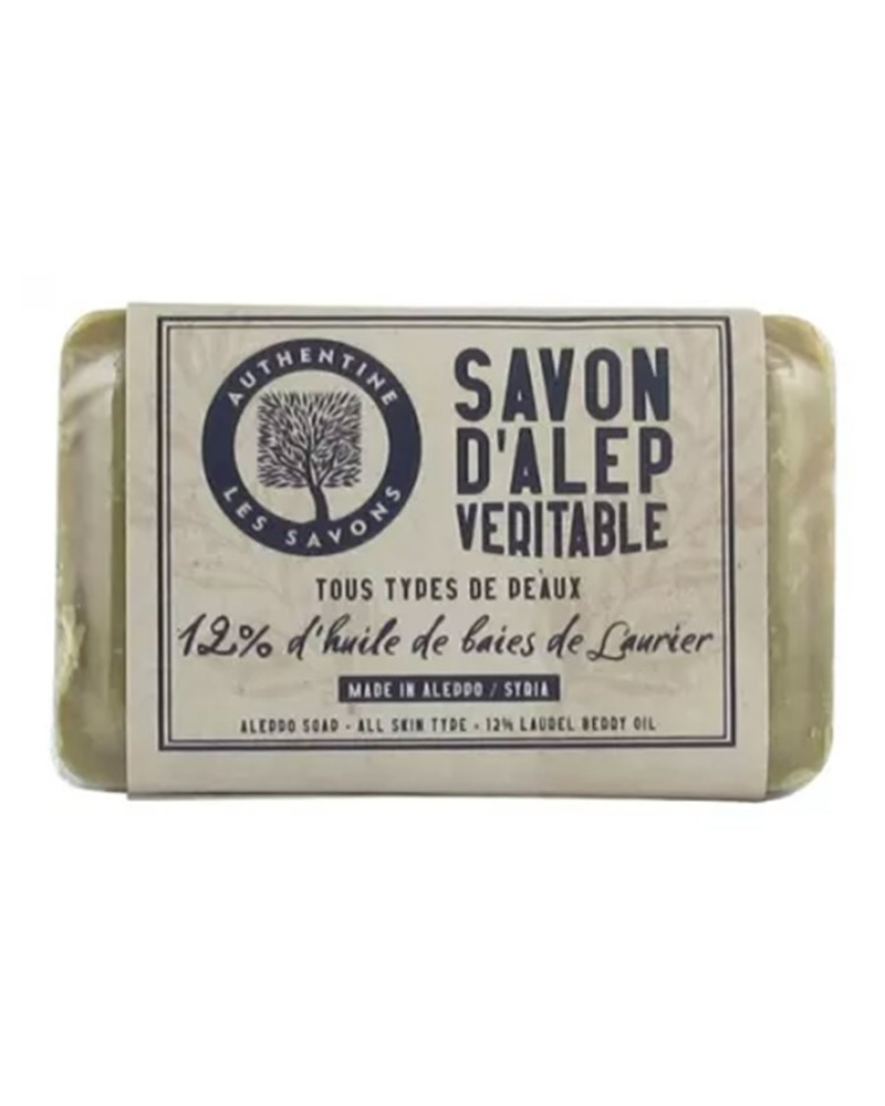 Savon d'Alep 12% huile de baies de laurier | Socimed