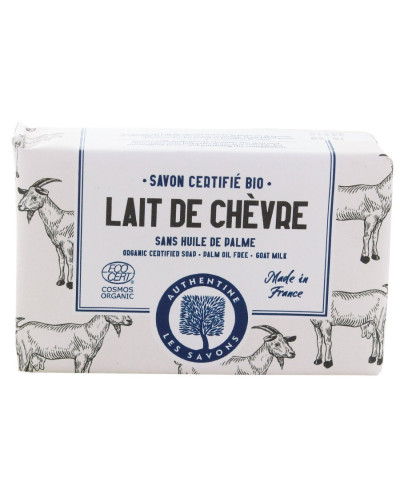 Savon solide au lait de chèvre Bio Authentine | Socimed