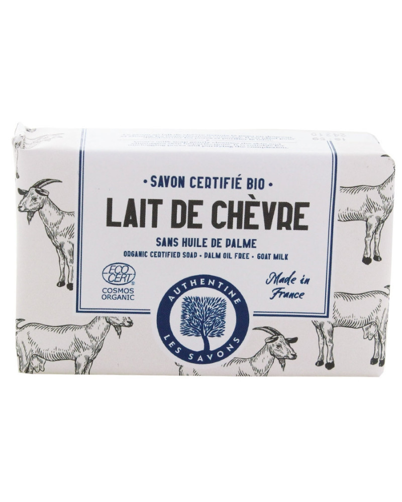 Savon solide au lait de chèvre Bio Authentine | Socimed