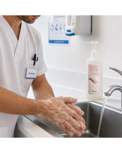Aniosafe savon doux HF | Socimed