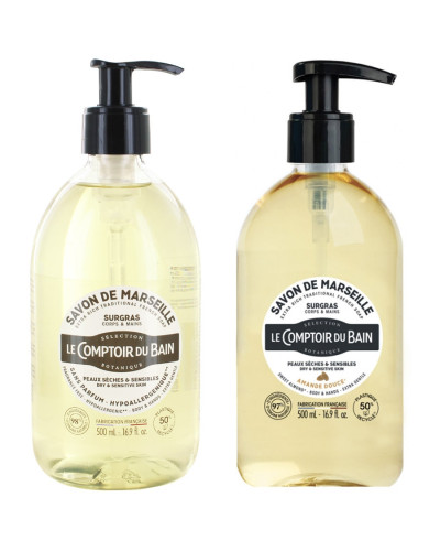 Savon de Marseille surgras 500mL | Socimed