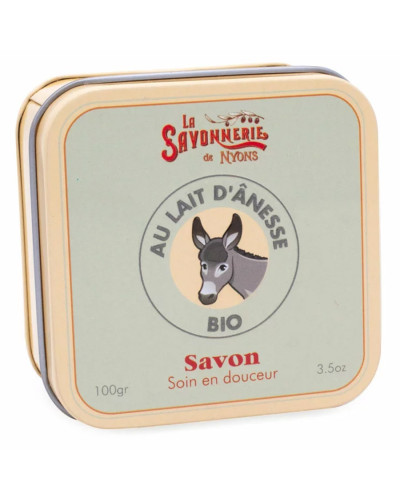 Savon au lait d'ânesse Bio de La Savonneries de Nyons | Socimed