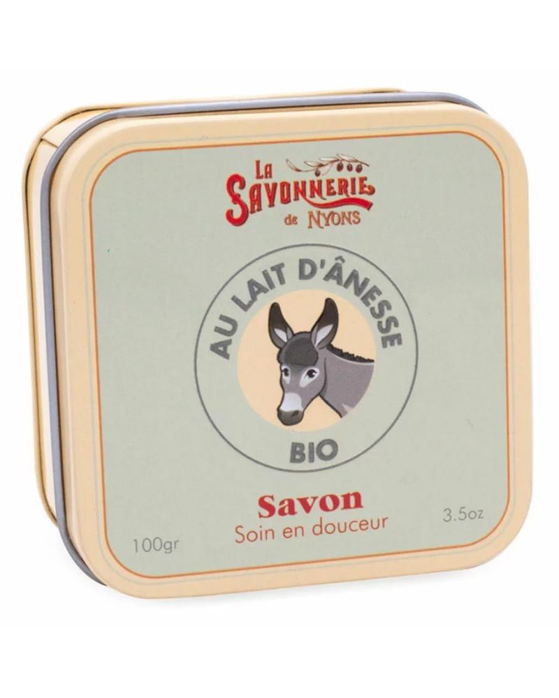 Savon au lait d'ânesse Bio Savonnerie de Nyons anti-âge | Socimed