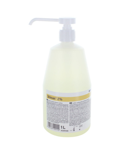 Lotion lavante antimicrobienne Skinsan 2% Ecolab | Socimed