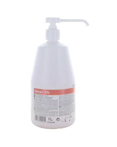 Lotion lavante antimicrobienne Skinsan 4% Ecolab | Socimed