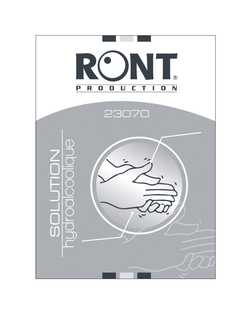 Lingettes hydroalcooliques Ront boîte de 100 | Socimed