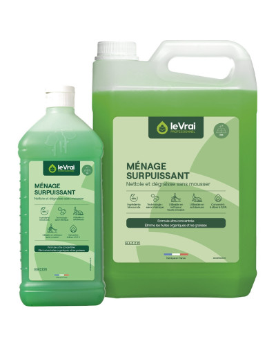 Nettoyant dégraissant surpuissant sol ultra concentré | Socimed