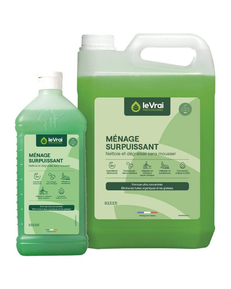 Nettoyant dégraissant surpuissant sol ultra concentré | Socimed