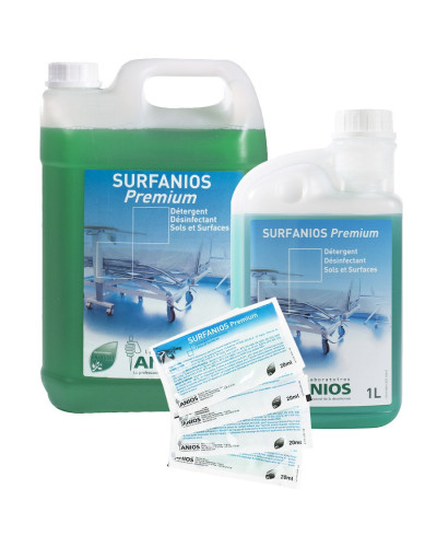 Détergent désinfectant concentrés Surfanios Premium | Socimed