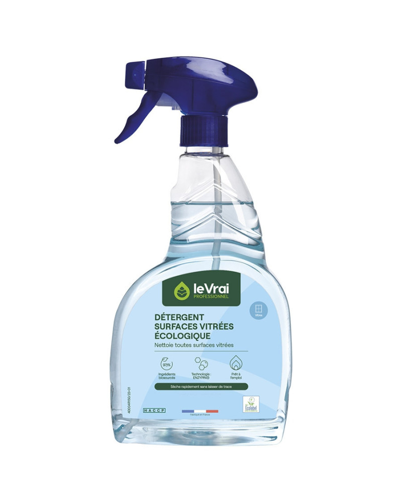 Détergent surfaces vitrées écologique sans traces | Socimed