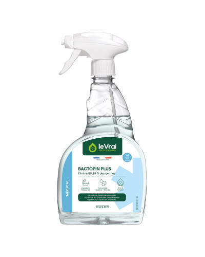 Désinfectant détergent Bactopin Plus virucide Coronavirus | Socimed