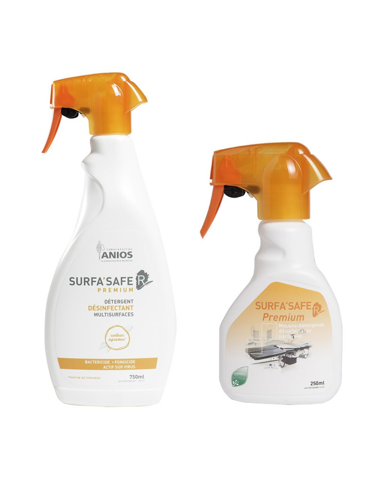 Surfa'Safe R Premium mousse désinfectante détergente Anios | Socimed