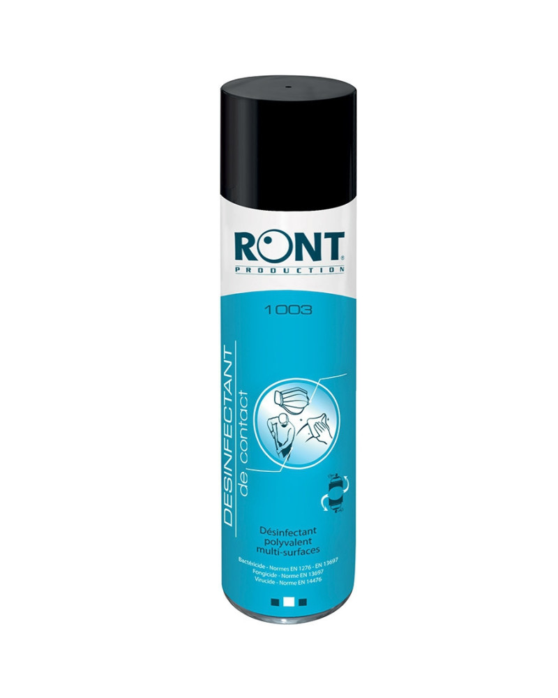 Spray désinfectant de contact multi-surfaces Ront 400 ml | Socimed