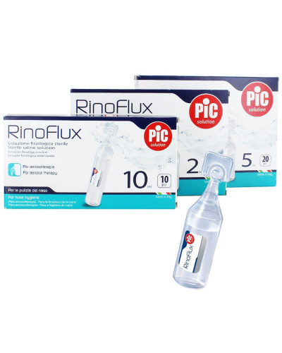 Sérum physiologique stérile Rinoflux PIC | Socimed