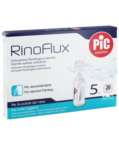Sérum physiologique stérile Rinoflux PIC | Socimed