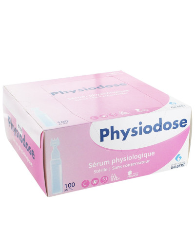 Physiodose sérum physiologique unidose 5 ml Gilbert | Socimed