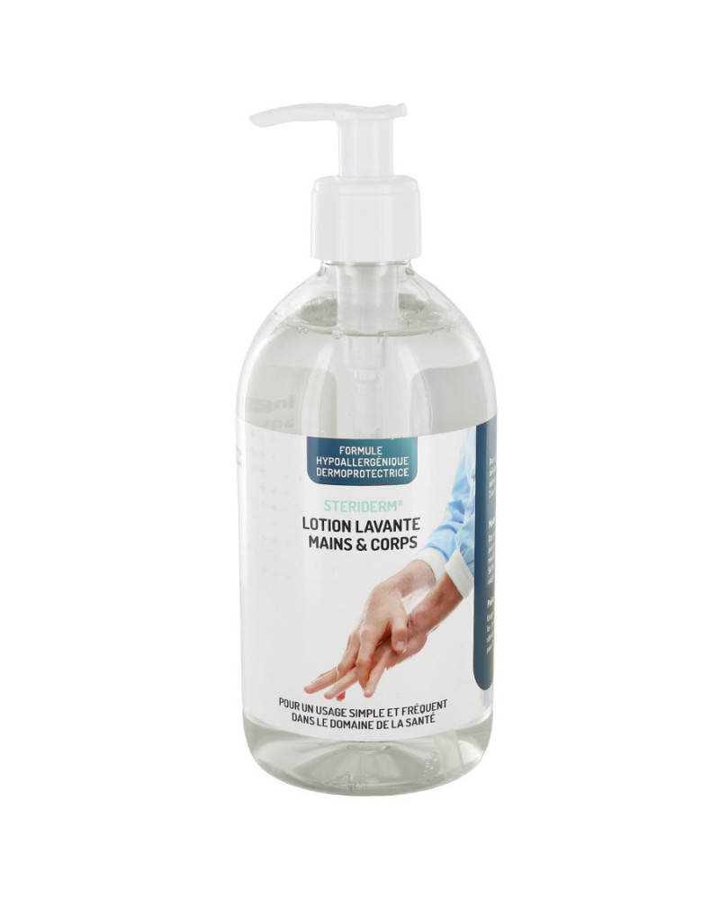 Lotion lavante dermoprotectrice pH neutre Steriderm | Socimed