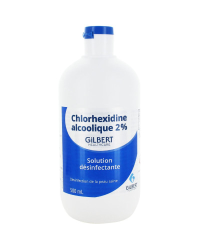 Chlorhexidine alcoolique 2% Gilbert isopropanol 70% | Socimed