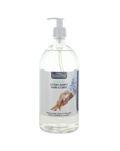 Lotion nettoyante mains et corps Steriderm | Socimed