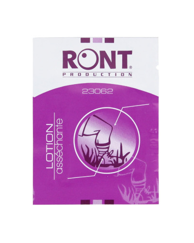 Boîte de 48 lingettes individuelles imprégnées Ront panaché | Socimed