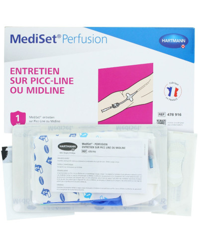 Hartmann Mediset perfusion Picc Line pansement valve | Socimed