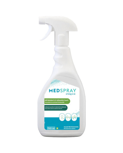 Détergent désinfectant Stericid Medspray Medfill | Socimed