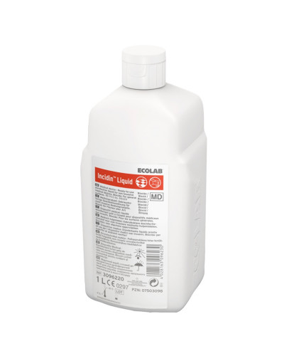 Désinfectant de surface à l'alcool Incidin Liquid Ecolab | Socimed